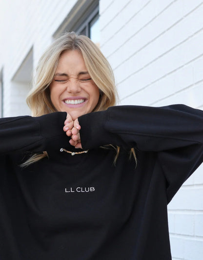 LUNA LANE // Max Crew BLACK