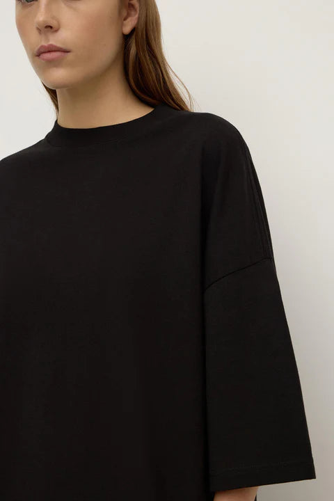 Max Cotton OS Tee BLACK