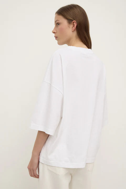 ASSEMBLY LABEL // Max Cotton OS Tee WHITE