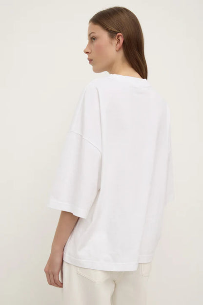 ASSEMBLY LABEL // Max Cotton OS Tee WHITE
