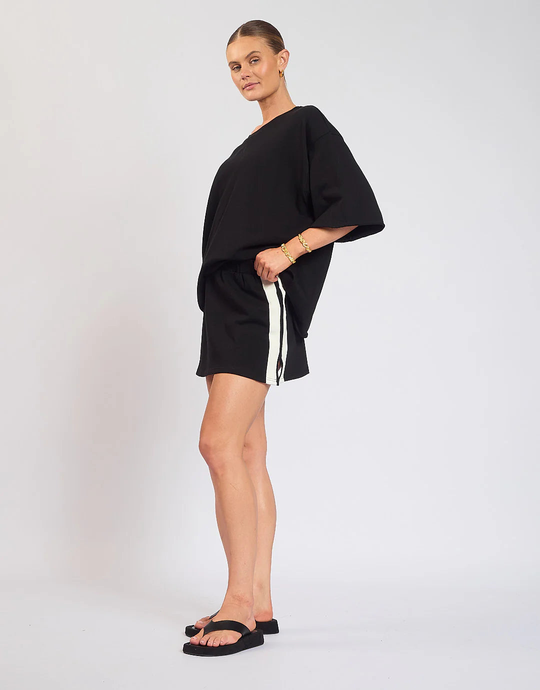 LUNA LANE // Maya Mini Skirt BLACK