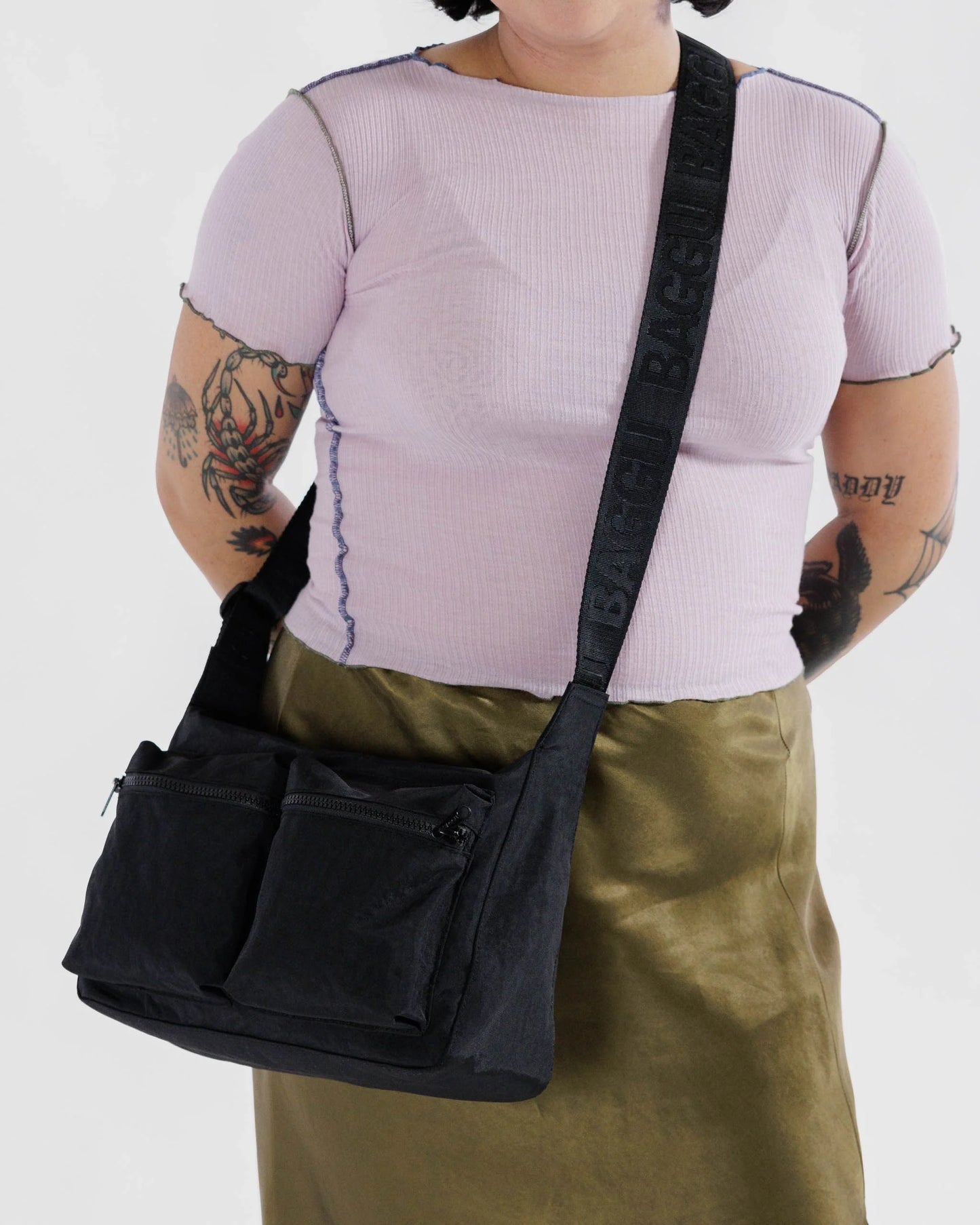 BAGGU // MEDIUM Cargo Crossbody BLACK