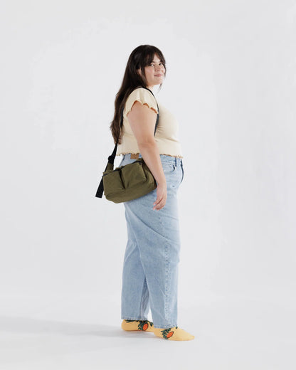 BAGGU // MEDIUM Cargo Crossbody SEAWEED