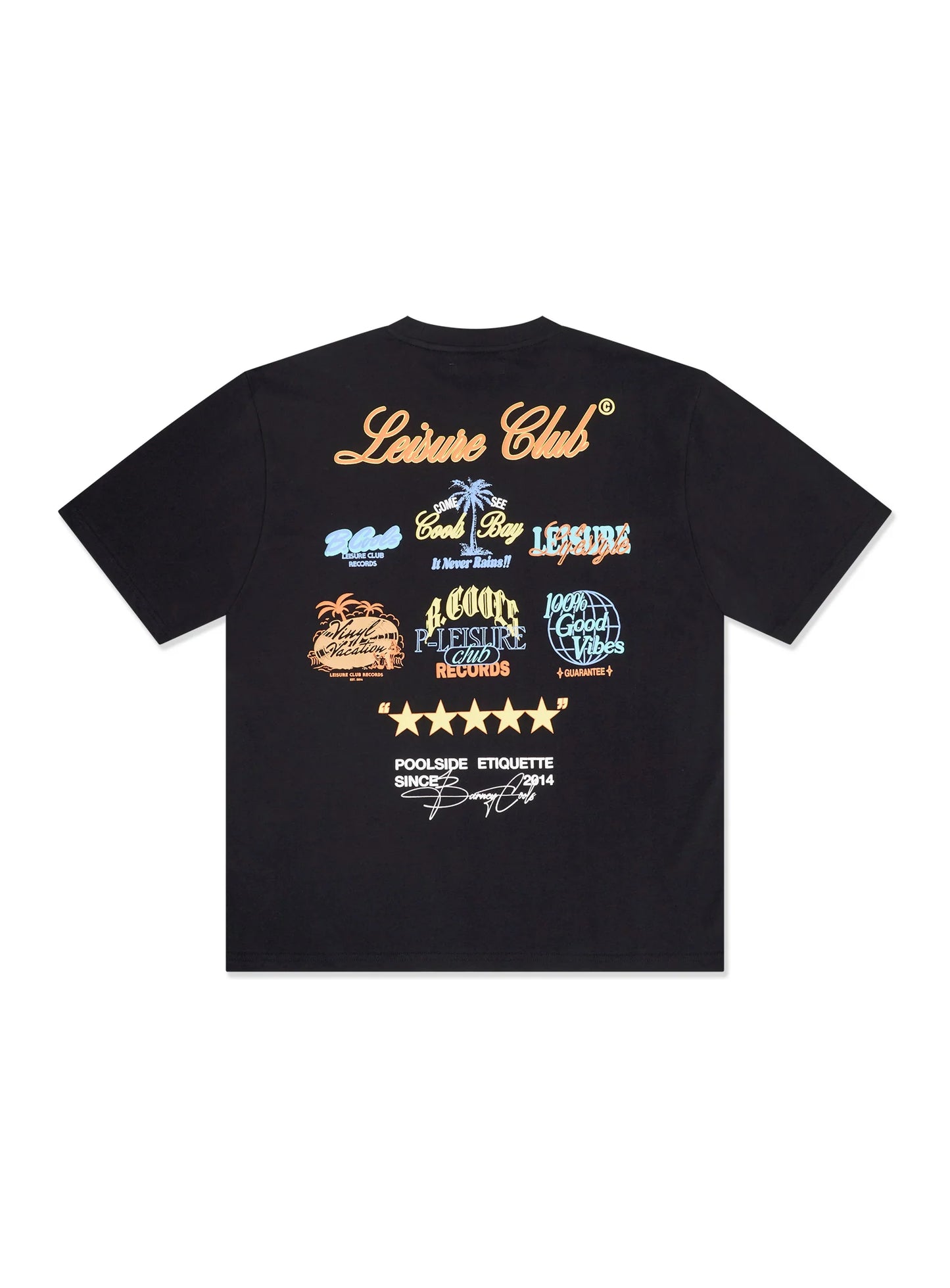 BARNEY COOLS // Medley Tee BLACK