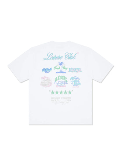 BARNEY COOLS // Medley Tee WHITE