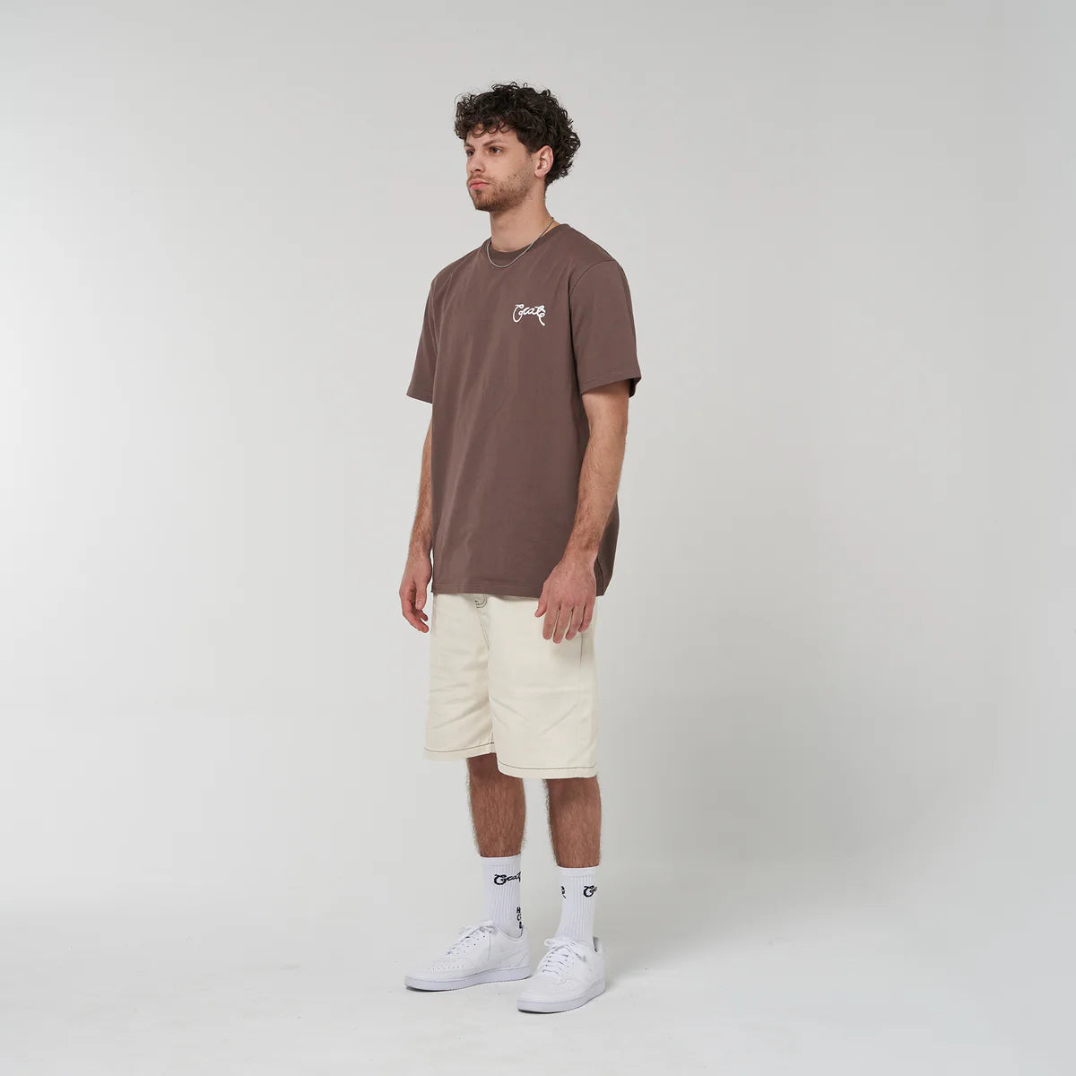 CRATE // Scripted Box Fit Tee CHIA