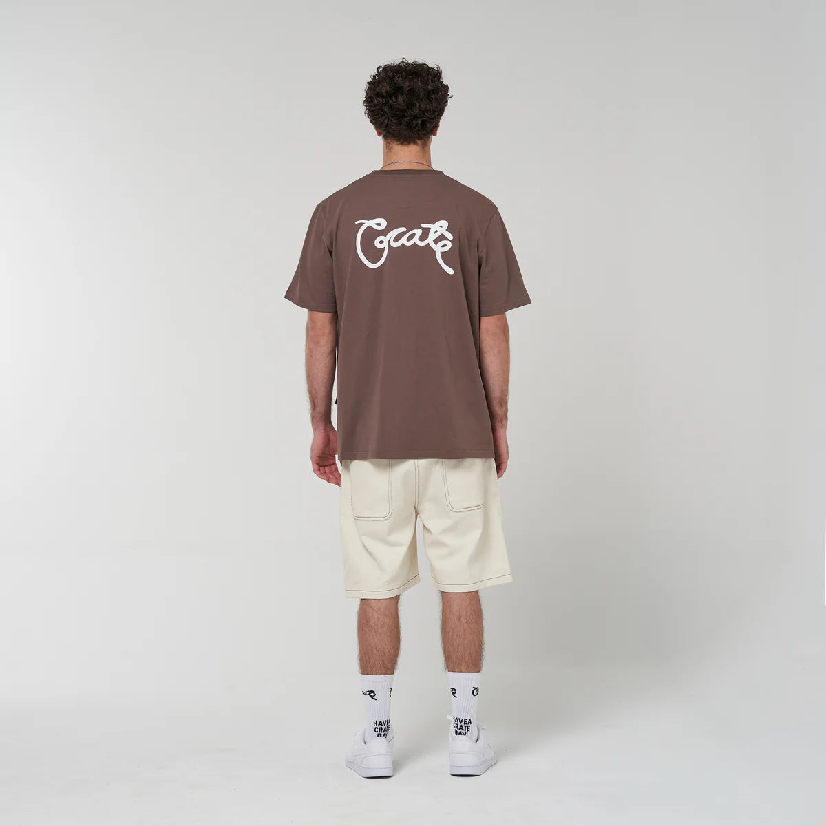 CRATE // Scripted Box Fit Tee CHIA