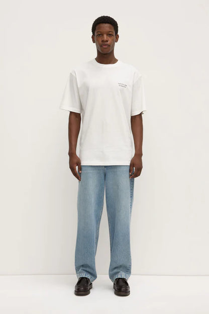 ASSEMBLY LABEL // Mens Origin Logo Tee ANTIQUE WHITE