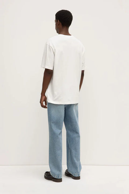 ASSEMBLY LABEL // Mens Origin Logo Tee ANTIQUE WHITE