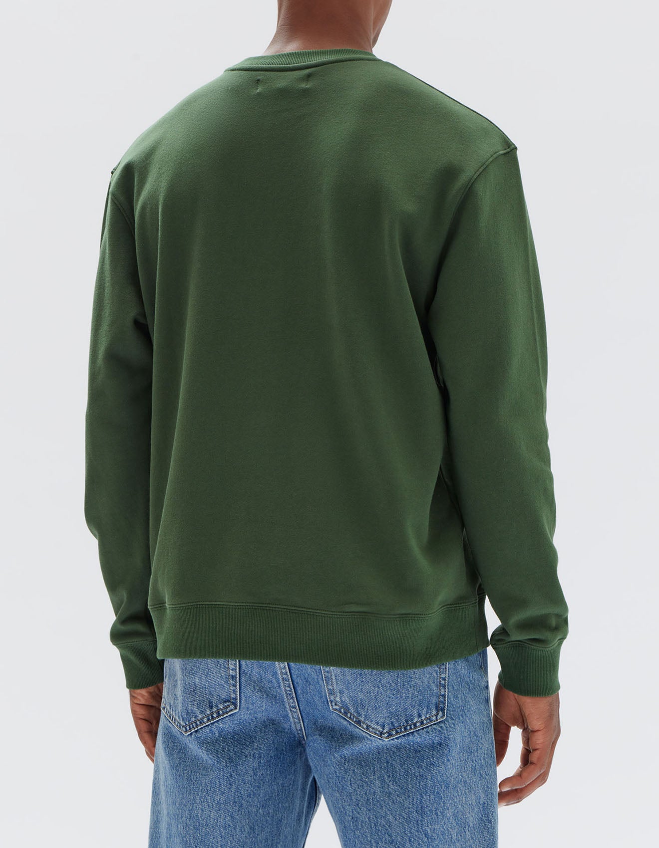 ASSEMBLY LABEL // Mens Stacked Crew FOREST