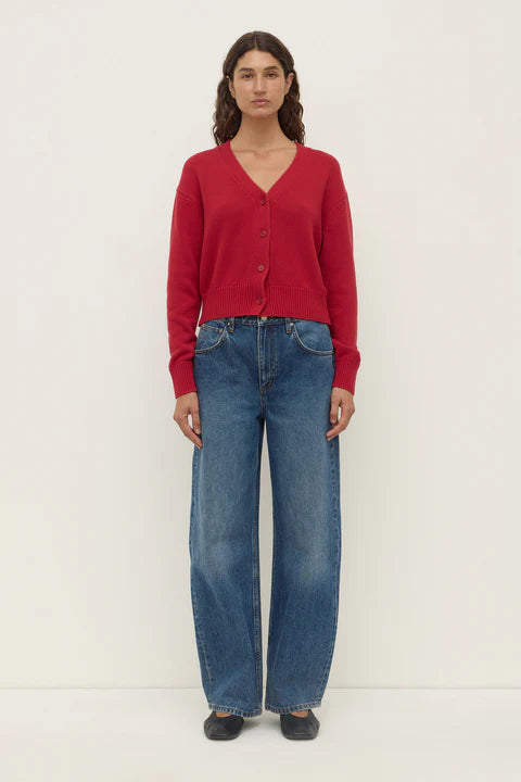 ASSEMBLY LABEL // Meri Knit Cardigan MULBERRY