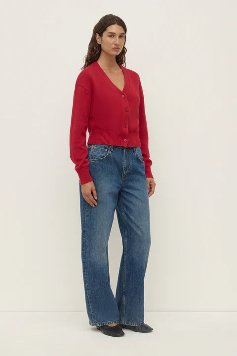 ASSEMBLY LABEL // Meri Knit Cardigan MULBERRY