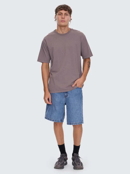 Slacker Relaxed Denim Short DEEP VINTAGE BLUE
