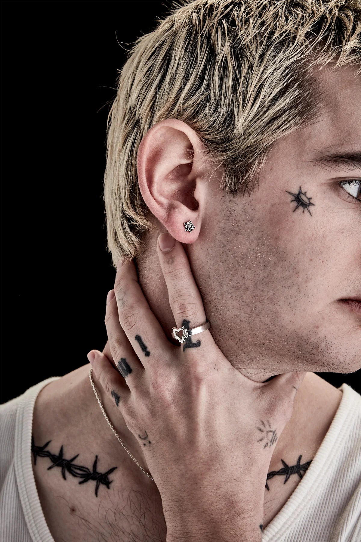 SGC // Mini Heart Spike Ring