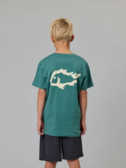 JAF KIDS // Mini JAF Tee VINTAGE TEAL