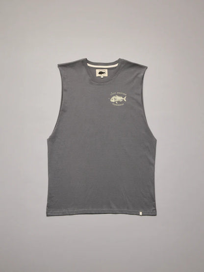JAF KIDS // Mini Snapper Tank CHARCOAL