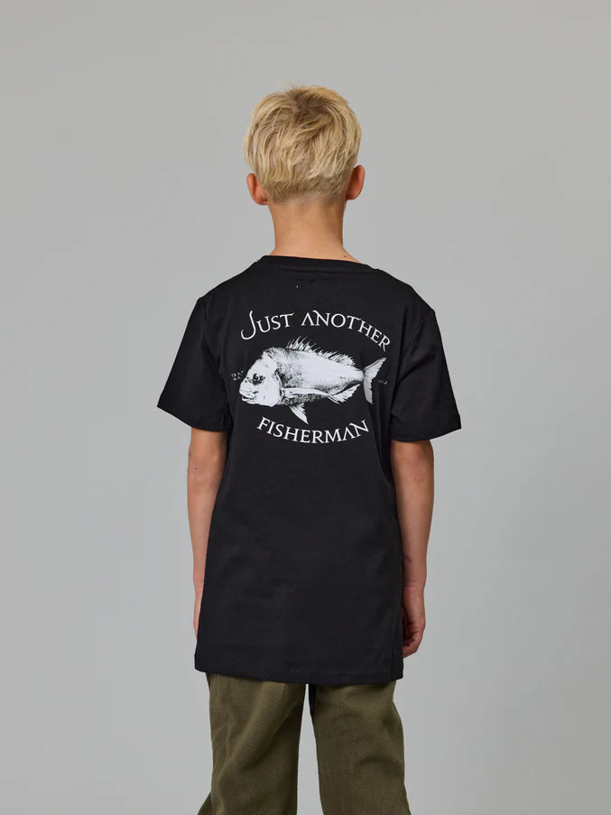 JAF KIDS // Mini Snapper Tee BLACK