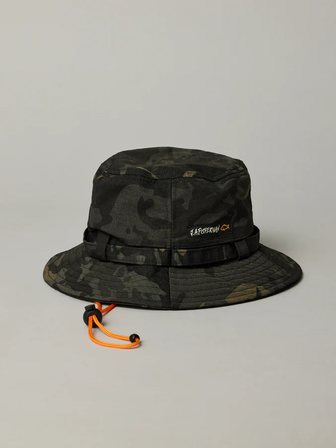 JAF KIDS // Mini JAF Wide Brim BLACK CAMO