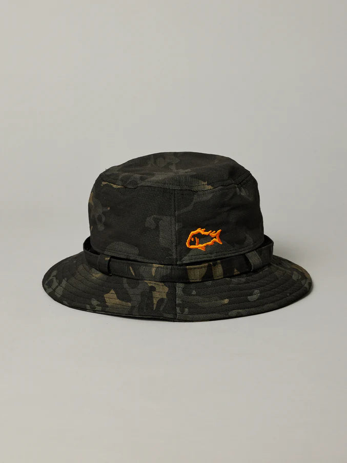 JAF KIDS // Mini JAF Wide Brim BLACK CAMO