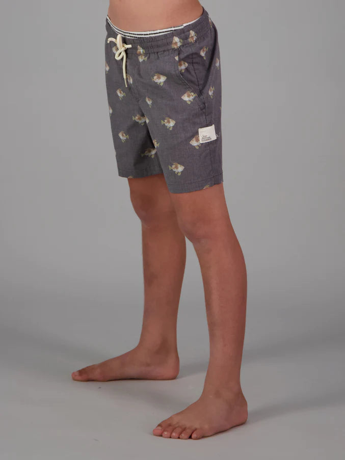 JAF KIDS // Zeus Shorts ASPHALT