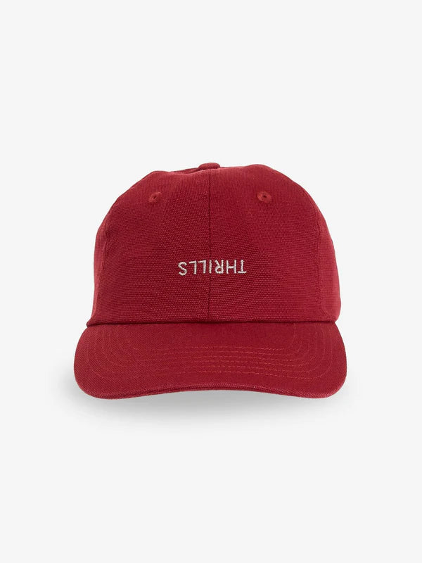 THRILLS // Minimal 6 Panel Cap CABERNET