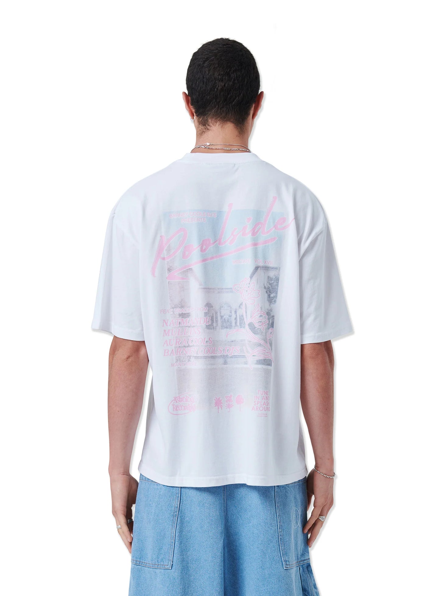 BARNEY COOLS // Mixtape Tee WHITE