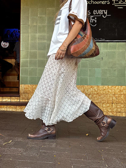 OTTWAY // Moonlace Midi Skirt