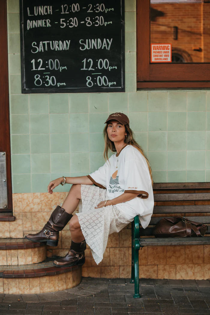 OTTWAY // Moonlace Midi Skirt