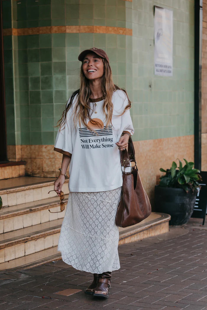 OTTWAY // Moonlace Midi Skirt