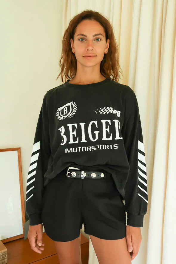 BEIGED // Black Motorsports Tee
