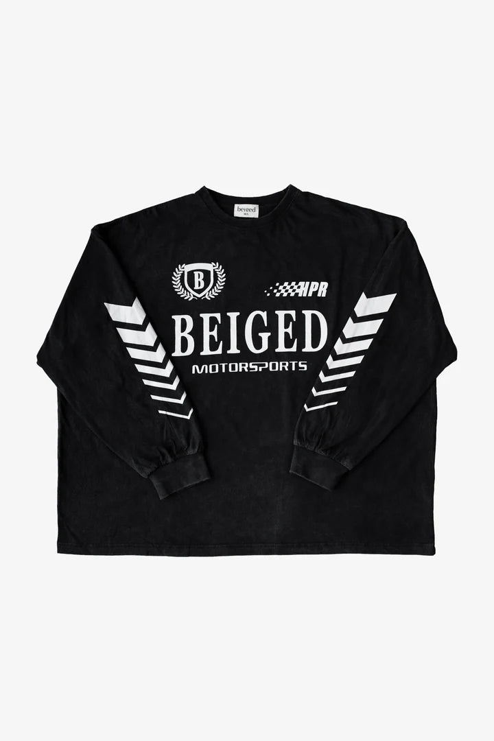 BEIGED // Black Motorsports Tee