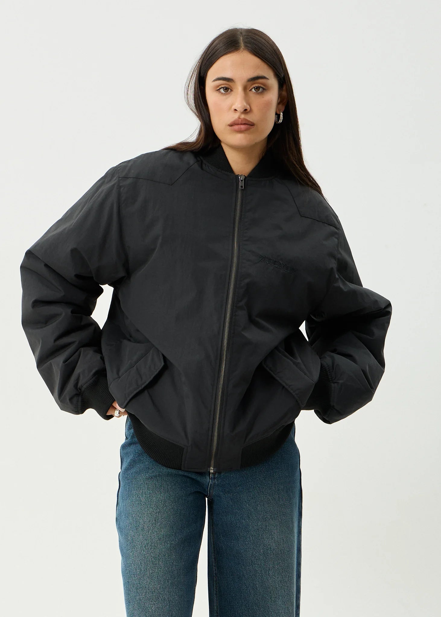 AFENDS // No More Bombs Jacket BLACK