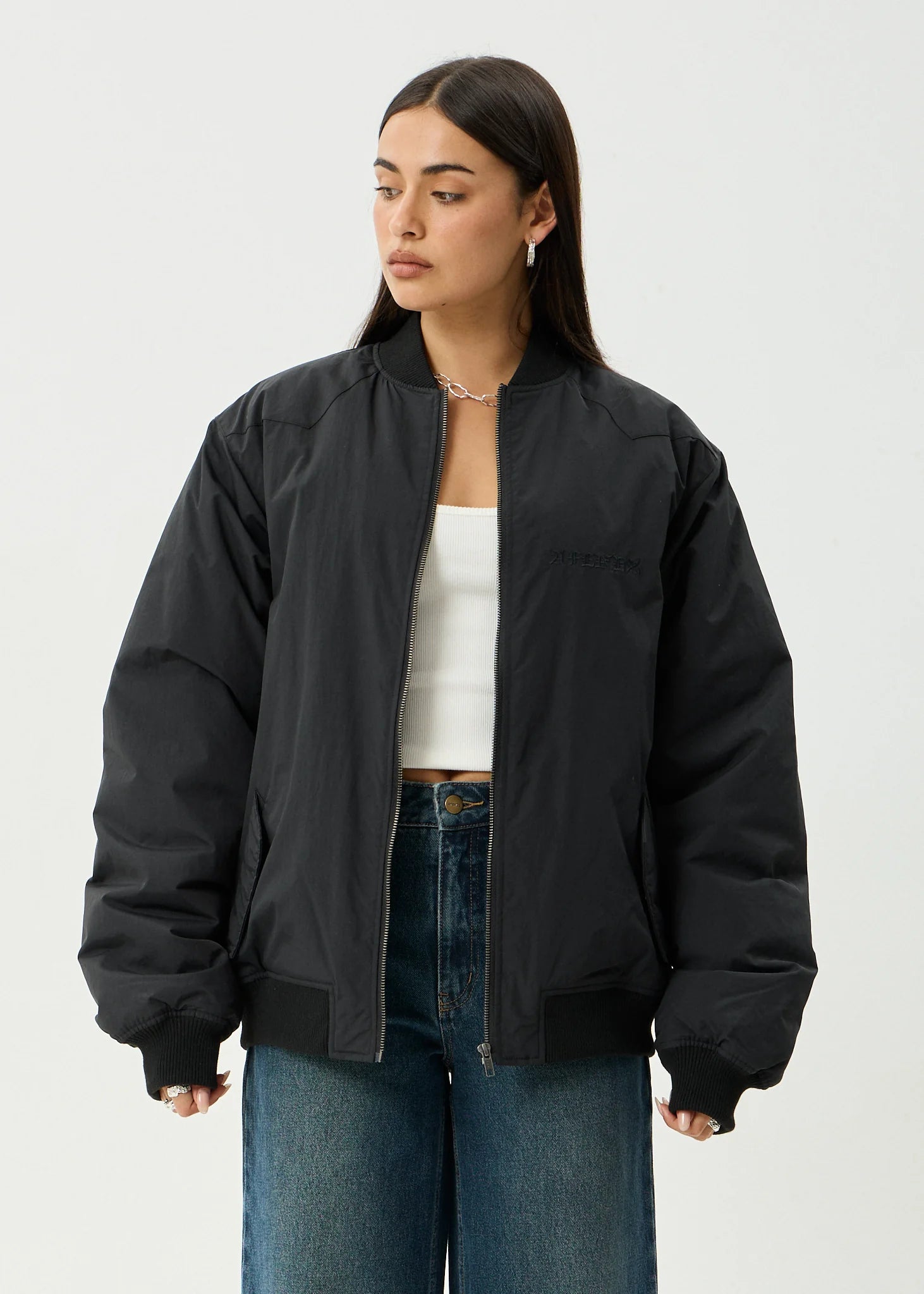 AFENDS // No More Bombs Jacket BLACK