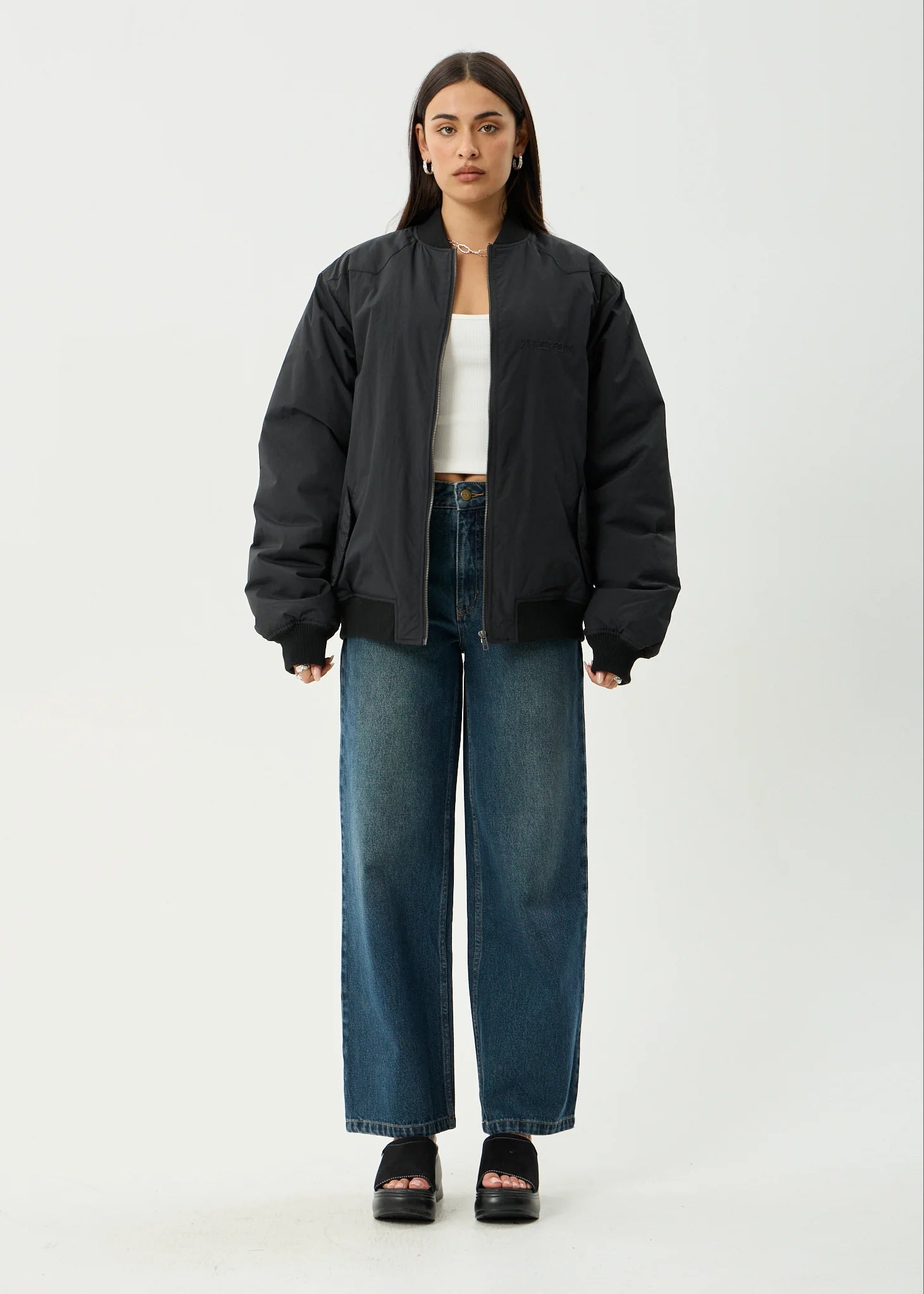 No More Bombs Jacket BLACK
