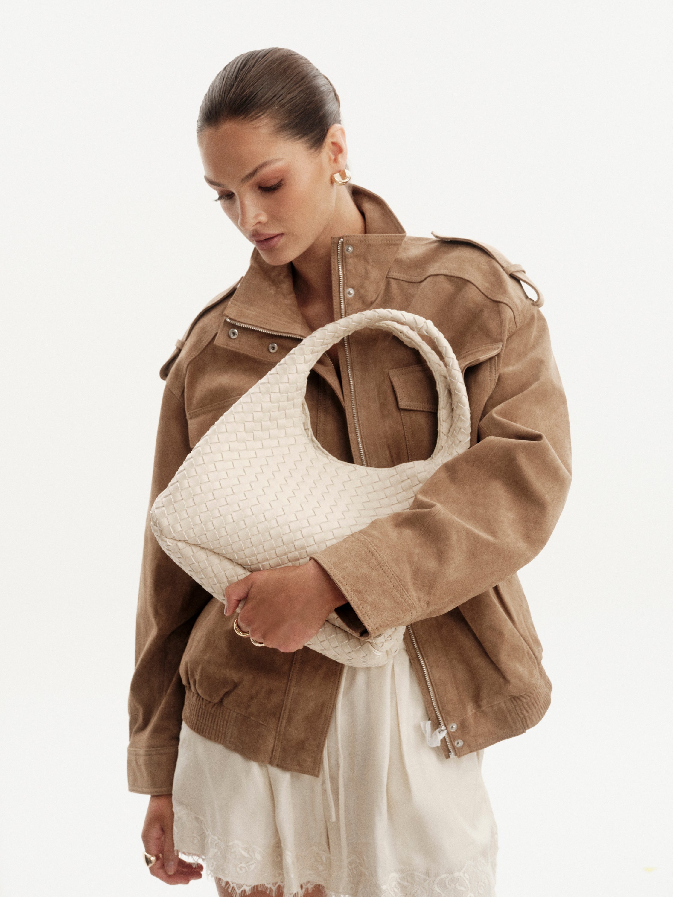 Novie Shoulder Bag BONE