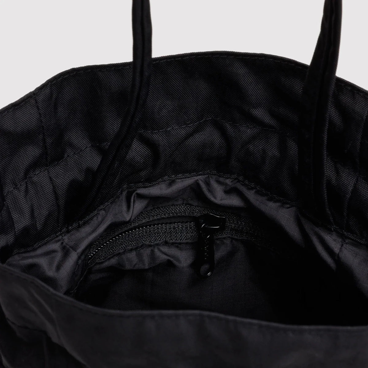 Nylon Drawstring Bag BLACK