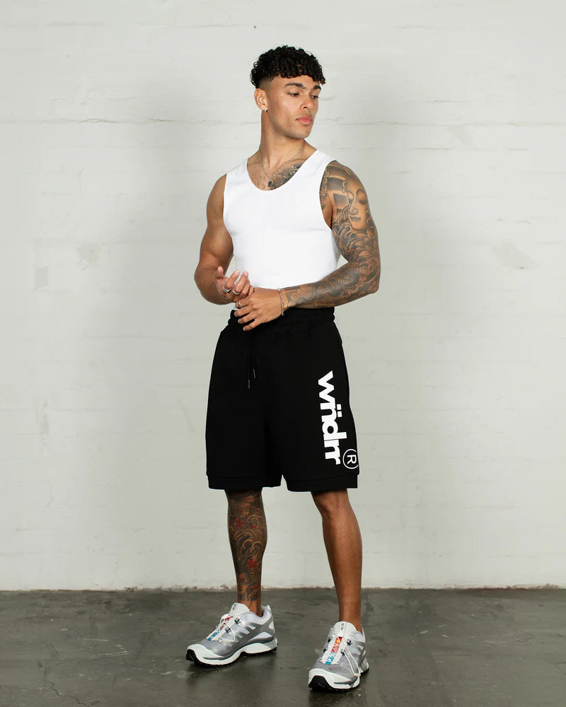 WNDRR // Offcut Tech Track Short BLACK