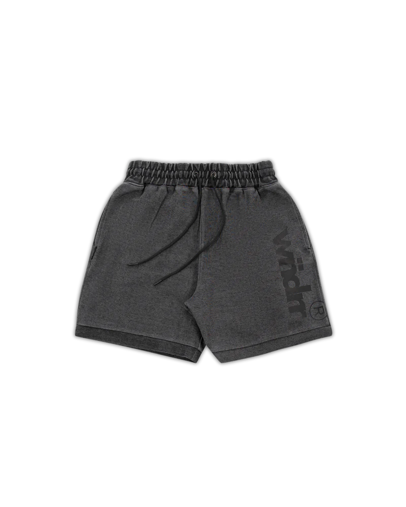 WNDRR // Offcut Tech Trackshort WASHED BLACK