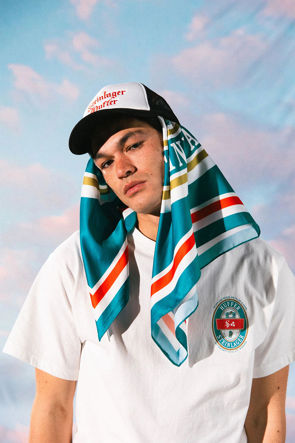 HUFFER // Sup Tee Offload CHALK