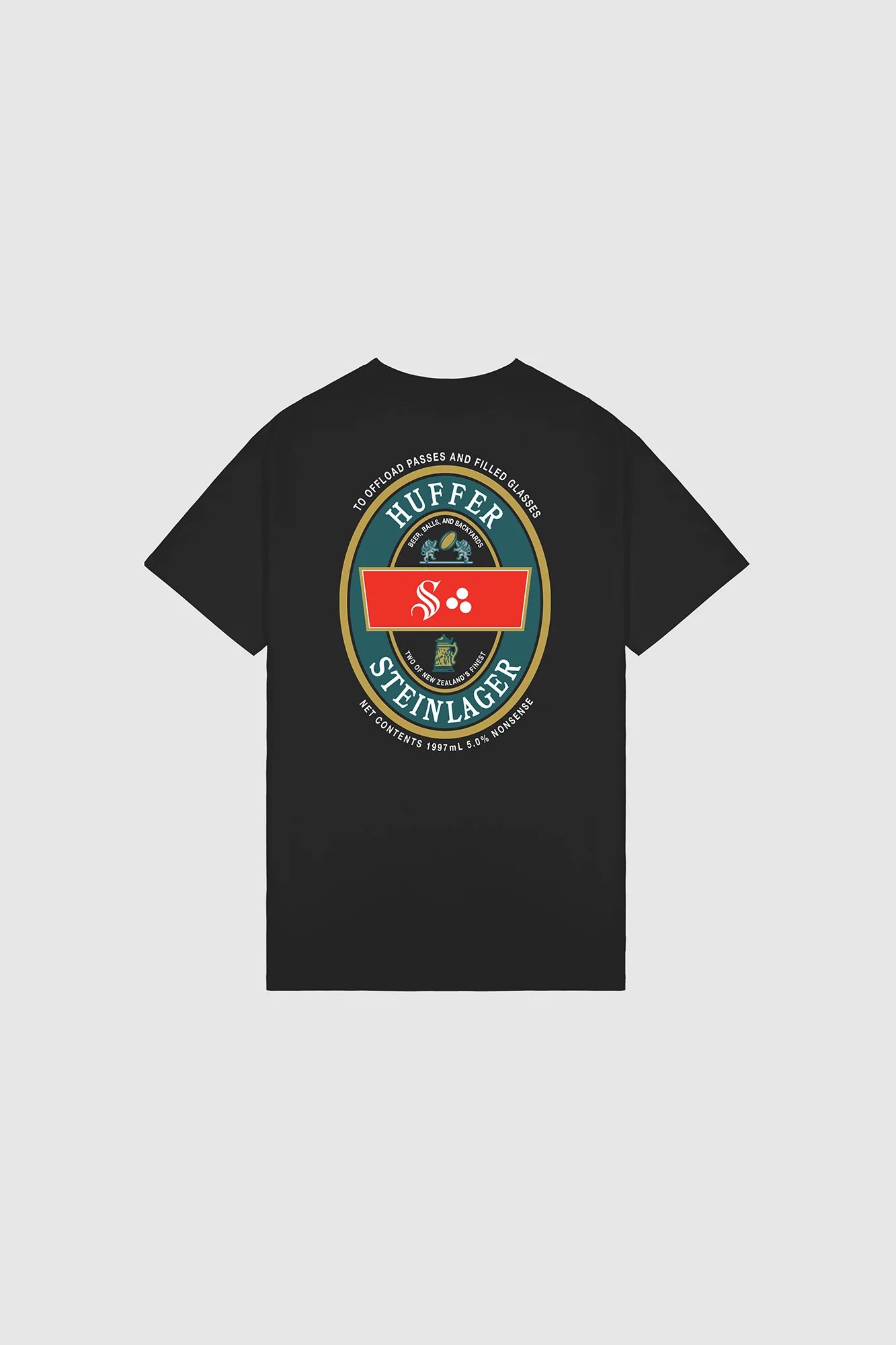 HUFFER // Sup Tee Offload BLACK