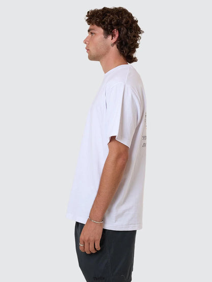 THRILLS // OG Strength Merch Fit Tee WHITE