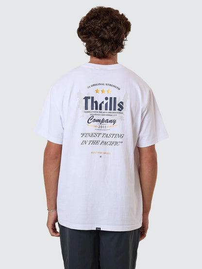 THRILLS // OG Strength Merch Fit Tee WHITE