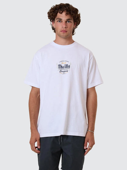 THRILLS // OG Strength Merch Fit Tee WHITE