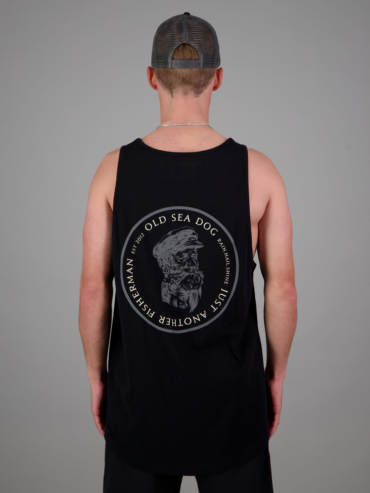 JAF // Old Sea Dog Singlet BLACK