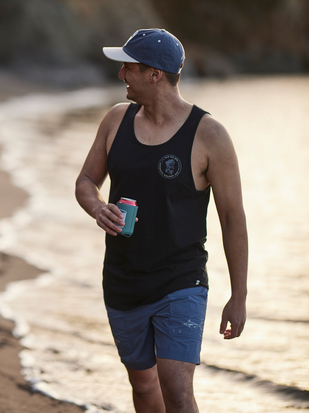 JAF // Old Sea Dog Singlet BLACK