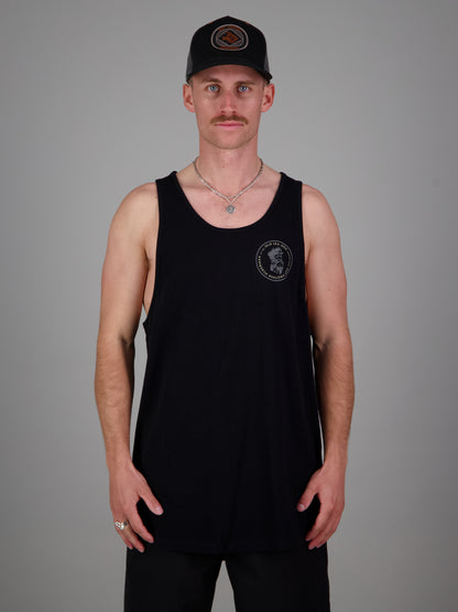 JAF // Old Sea Dog Singlet BLACK