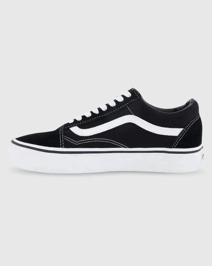 VANS // Old Skool Platform BLACK/WHITE