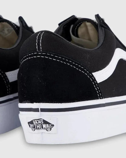 VANS // Old Skool Platform BLACK/WHITE