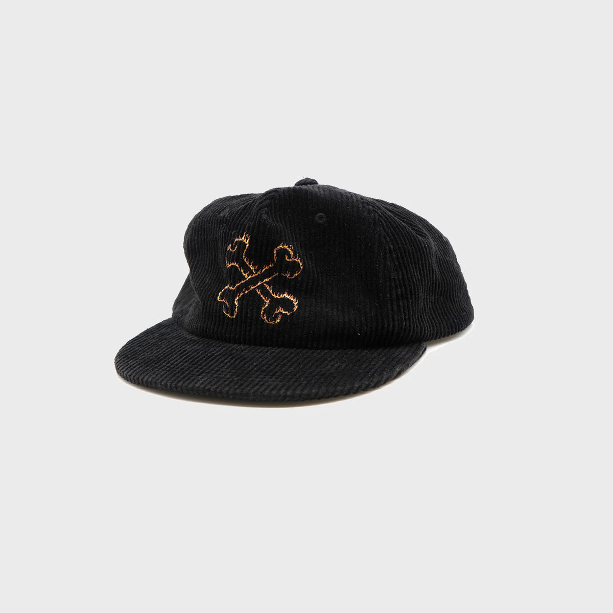 On Fire Cap Vintage Black Cord