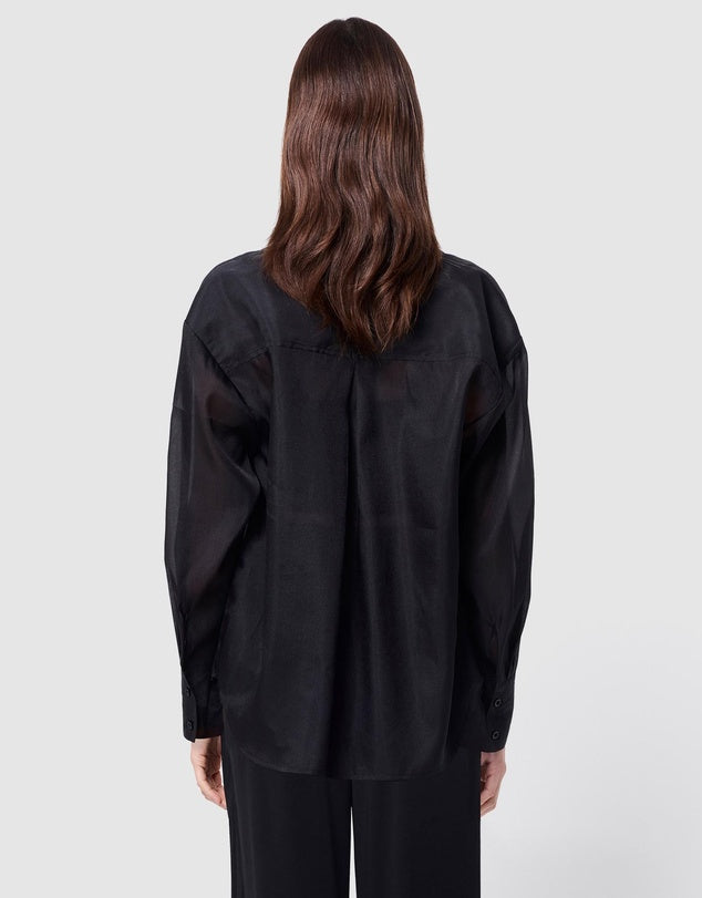 MOSSMAN // Oasis Shirt BLACK